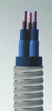 Hot sale Copper conductor,EPDM insulation, lead sheath,Nitrile rubber jacket,galvanized steel armor,round ESP cable