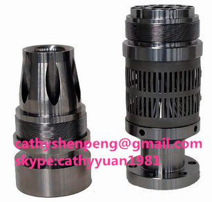 Hot sale  Rotary Gas Separator  VORTEX Gas Seperator ,seperator head and base,housing,fastener