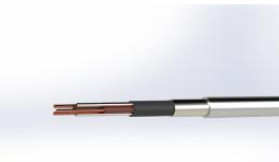 TEC Cable  with FEB OR ETFE insulation,tinned copper 0.25" OD,red PP filter 16AWG with good price and high quality