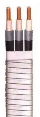 Submersible pump cable with 650°C  working temperature with less than 3kv/6kv rated voltage and long service time