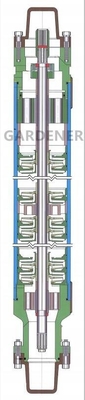 High Quality Standard 400 series Electric Submersible Downhole Pump with all sizes of pump stage and long servicing life