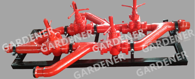 API 6A  16C 2"~4" Drilling Fluid Mud Manifold for oil drilling