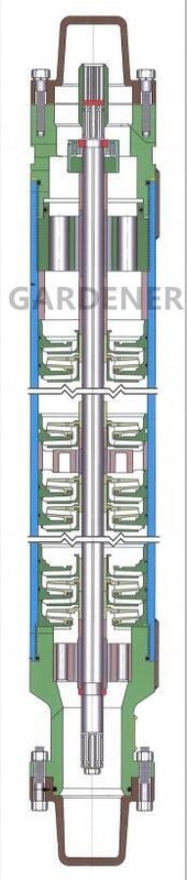 High Quality Standard 400 series Electric Submersible Downhole Pump with all sizes of pump stage and long servicing life