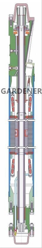 High quality Standard 456 series Electric Submersible Motor with Min.casing size 5 1/2" and long servicing life